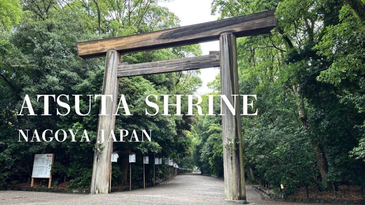 Walking Tour of Atsuta Shrine | Nagoya Japan