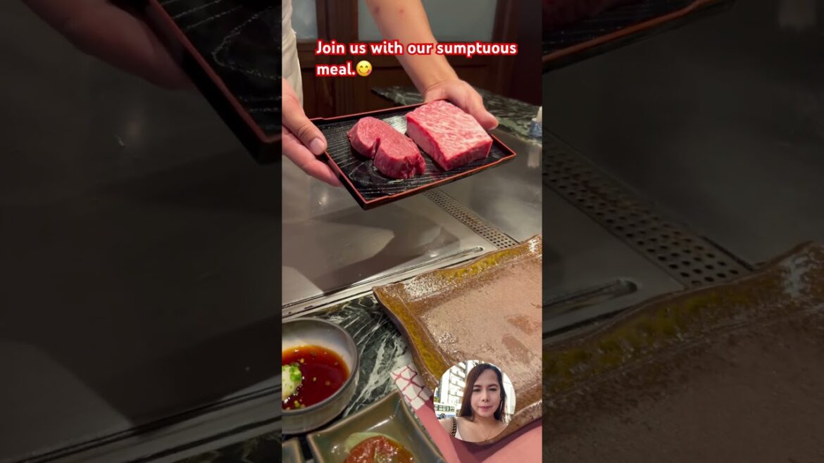 Just had a wonderful night here in Nagasaki day2#ytshorts #travel #yummy #steak #japan