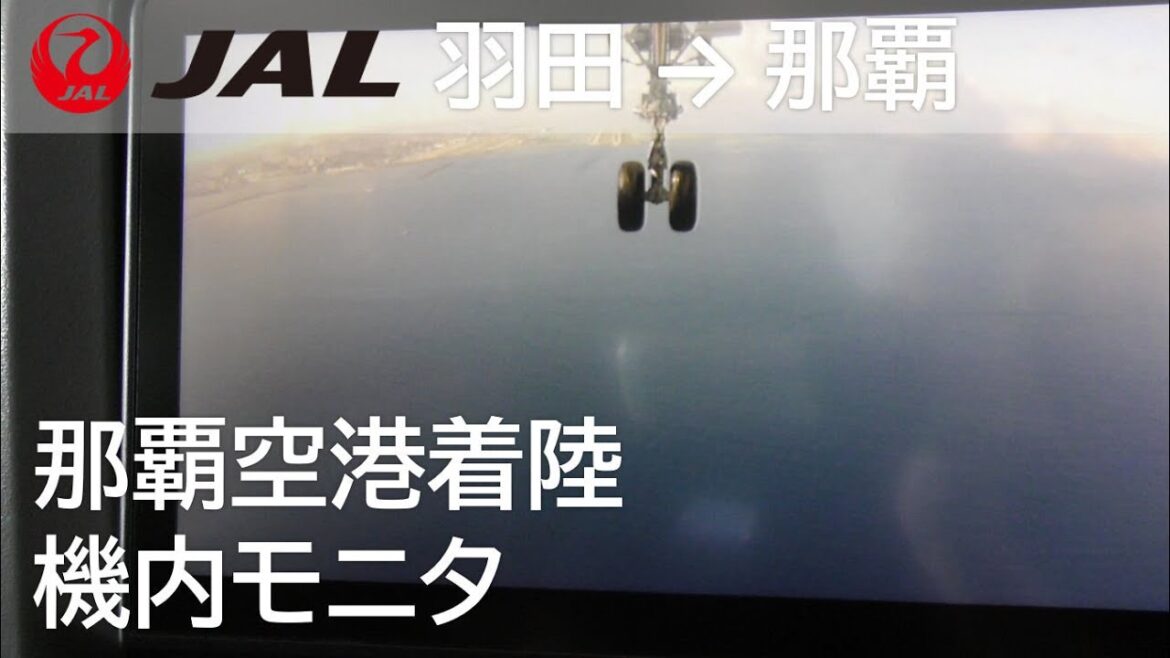 【那覇空港着陸/クラスJ機内モニタ】日本航空901便、羽田空港→那覇空港 In flight Monitor 【那覇空港着陸/クラスJ機内モニタ】日本航空901便、羽田空港→那覇空港 In flight Monitor