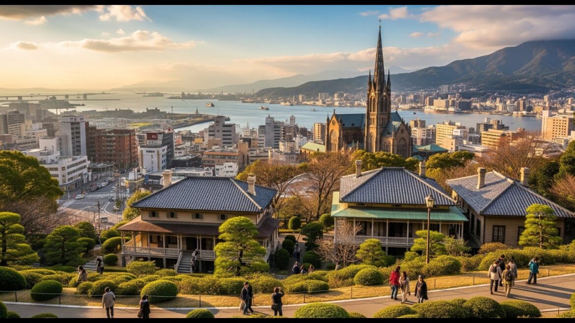 Nagasaki, Japan where Atomic Bomb was dropped Killing 60,000 to 80,000 people....