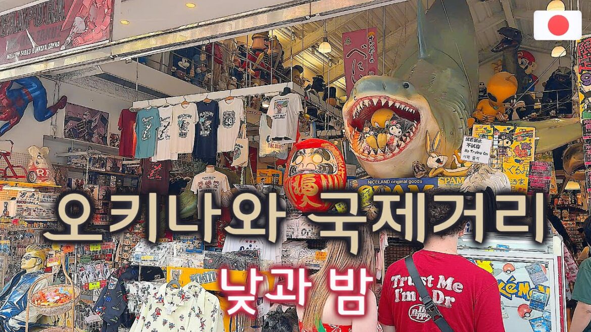 오키나와의 중심인 국제거리의 낮과 밤의 다른 모습들 오키나와의 중심인 국제거리의 낮과 밤의 다른 모습들