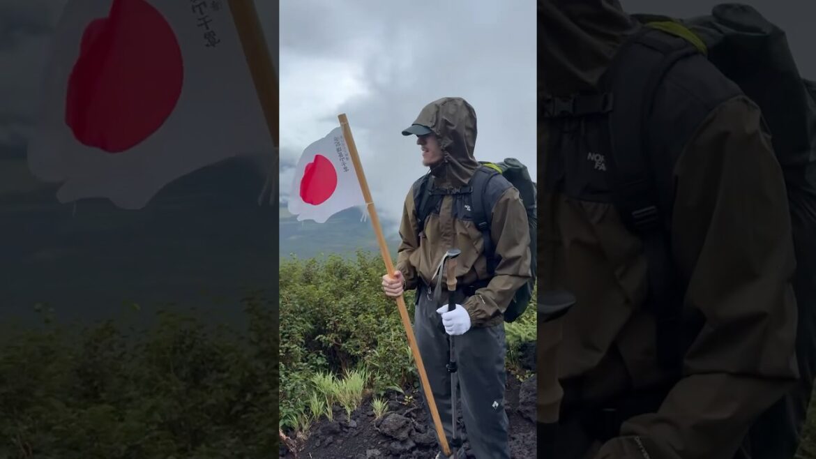 Summiting Mt. Fuji. #travel #fuji #japan