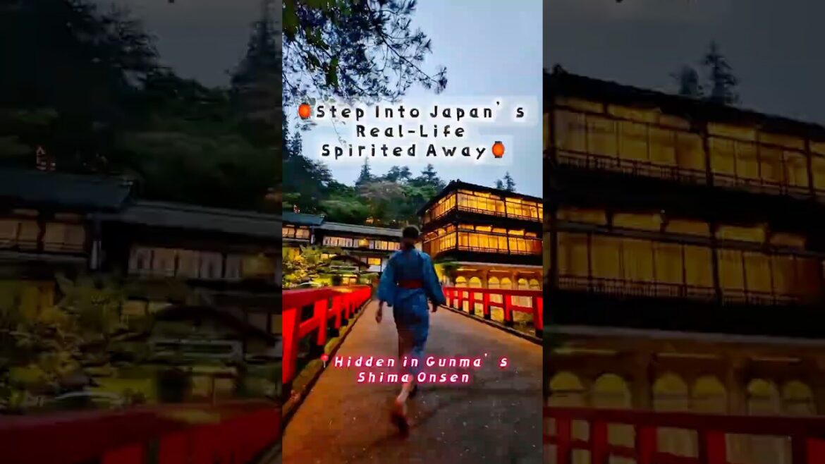 The Ghibli-Style Onsen Hidden in Gunma 🇯🇵 | Sekizenkan Ryokan