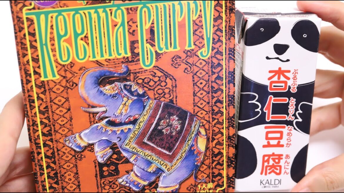 Keema Curry and Panda Almond Tofu Kaldy Keema Curry and Panda Almond Tofu Kaldy