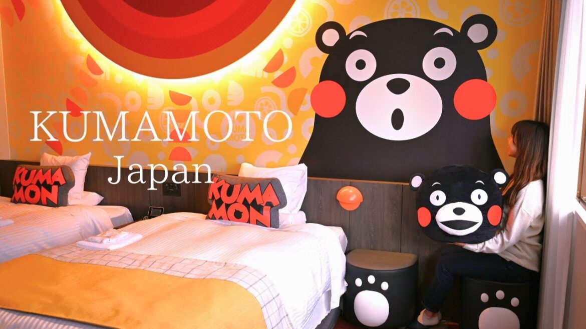 【くまモンだらけ】可愛さに癒される1泊2日｜ホテル・動物園・熊本グルメも満喫！｜旅行Vlog