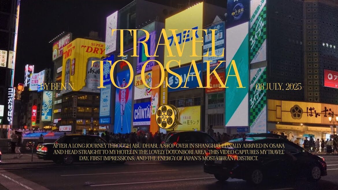 Osaka Travel 2025 - Touchdown!