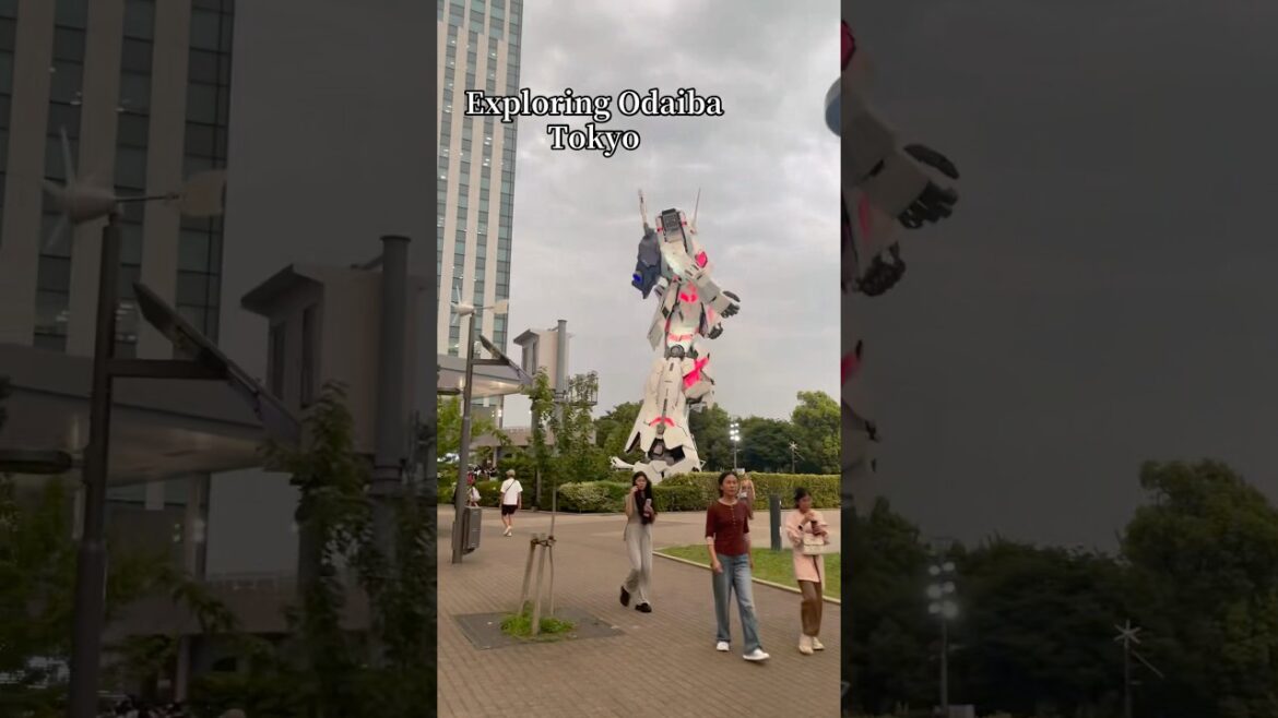 Exploring Odaiba Tokyo Mini Vlog | Japan Travel 🇯🇵 #Odaiba#TokyoVlog #JapanTravel #MiniVlog #tokyo