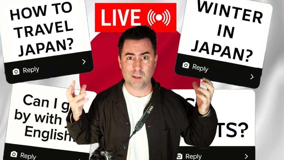 Japan Travel Tips LIVE Q&A Beyond Packing