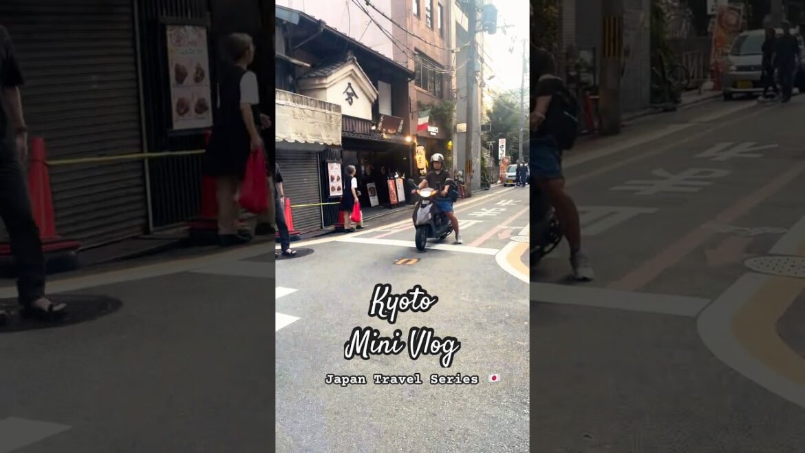 👉 Kyoto Day 1 Vlog | Nishiki Market Street Food, Vintage Finds & Night at Yasaka Shrine