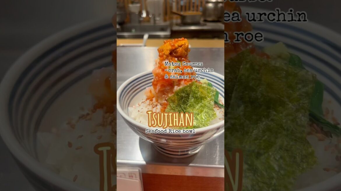 My Rice: 😌 Chef: unleashes 🌊🍚 #japan #japanesefood #tokyo #travel #seafood #japantravel #foodie