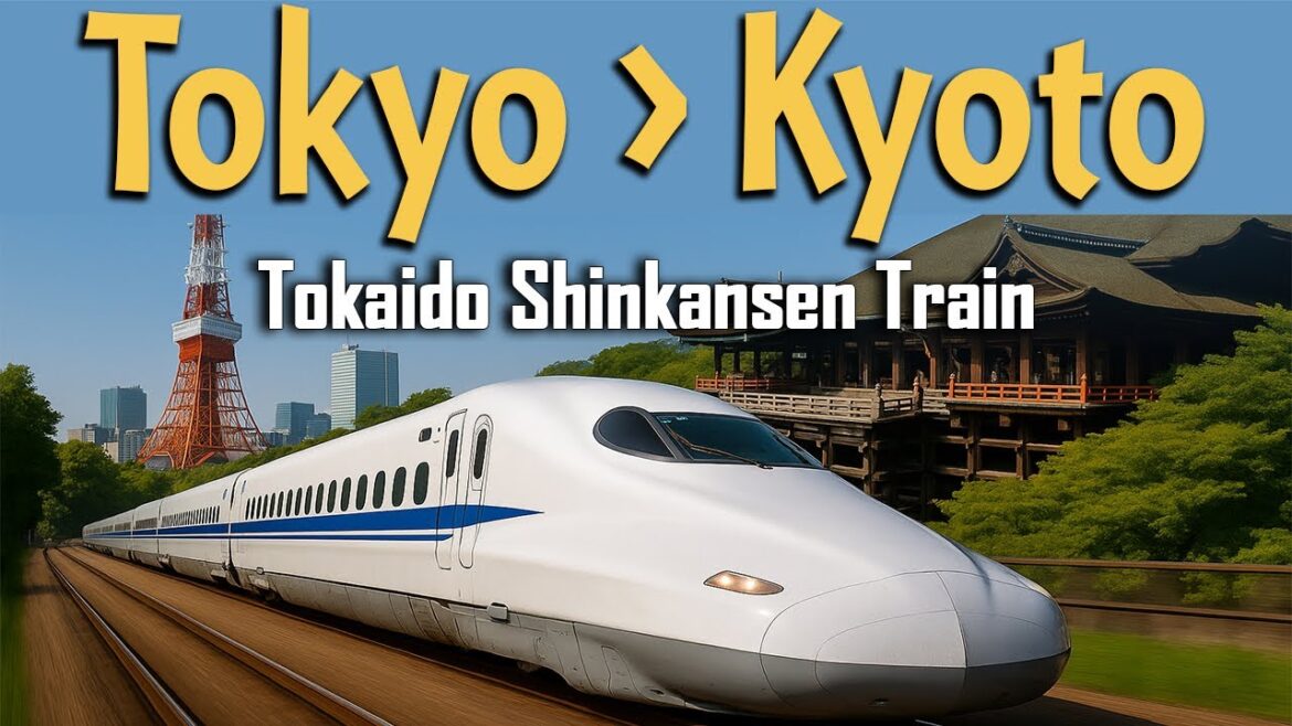 Train Journey from Tokyo to Kyoto | Travel Tokyo to Kyoto by Tokaido Shinkansen Train in Japan Train Journey from Tokyo to Kyoto | Travel Tokyo to Kyoto by Tokaido Shinkansen Train in Japan