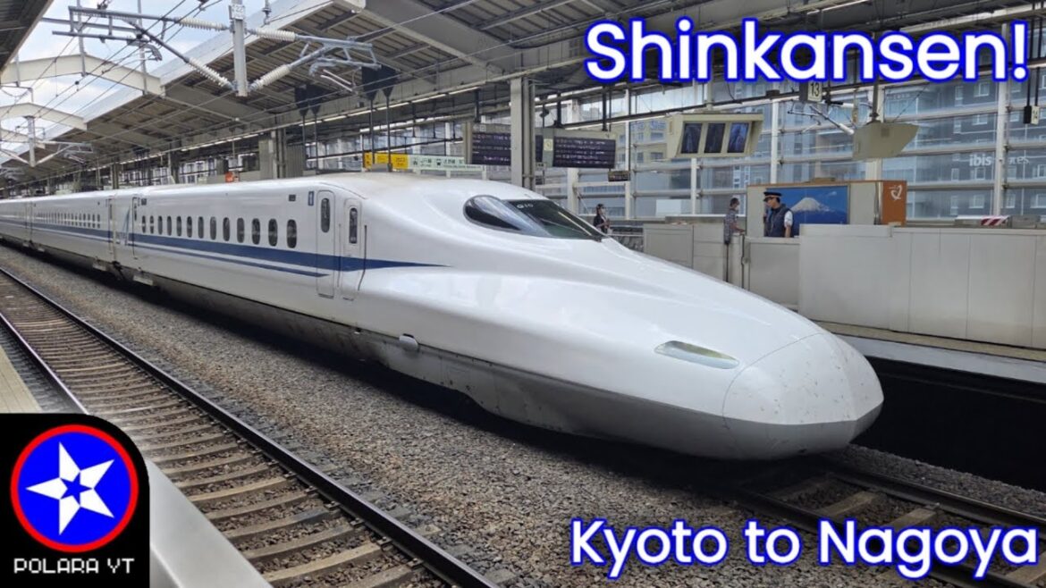 Shinkansen from Kyoto to Nagoya, Japan! | Travel Vlogs - East Asia '25 - Part 4 | Polara YT