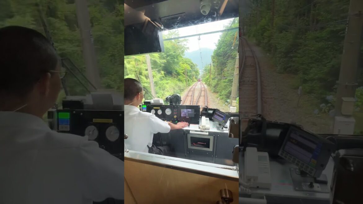 Hakone Tozan Train , Tozan Railway (also known as the Hakone Tozan Line) #japan #hakone