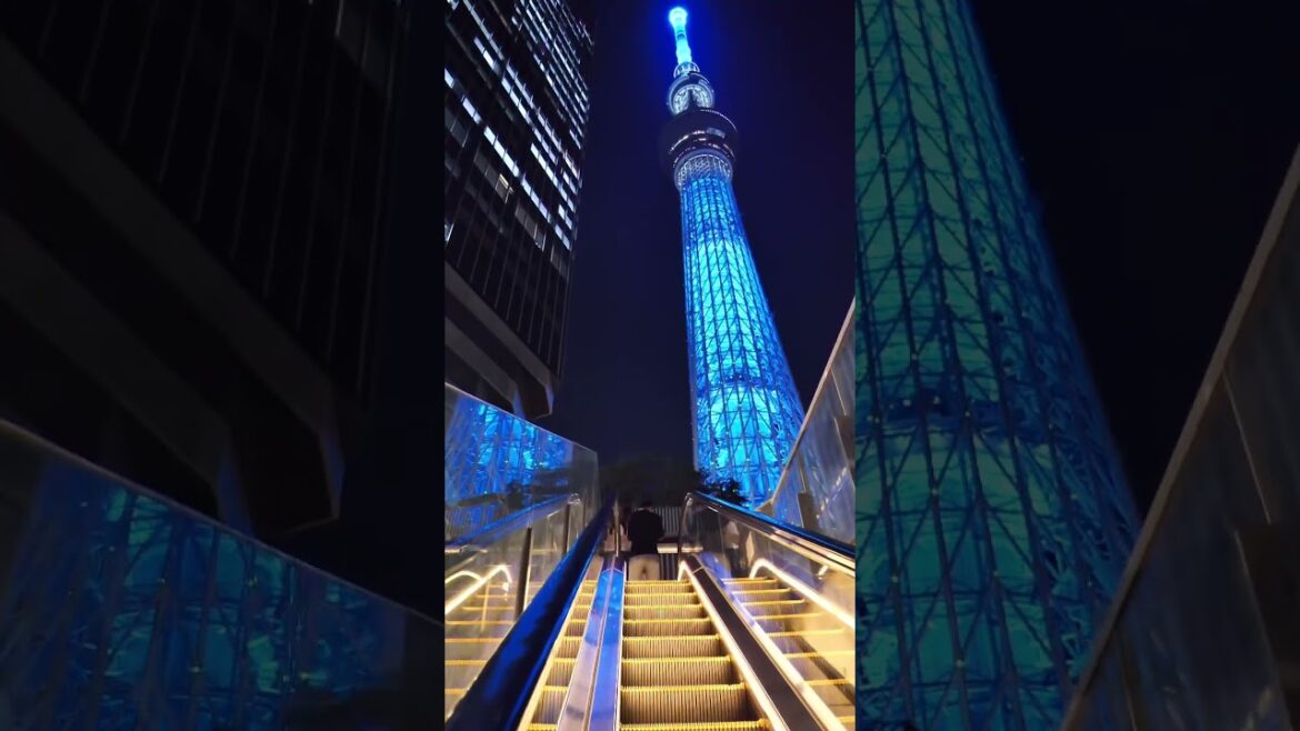 Tokyo Skytree japan #travel #automobile #love #4kvideo #food #dulịchnhậtbản #dulichnhatban #tokyo