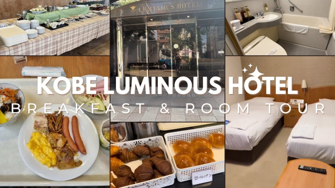 Kobe Luminous Hotel Breakfast and Room Tour | 神戸ルミナスホテル