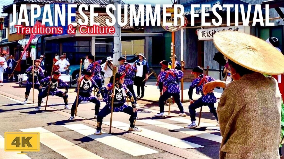 Japanese Summer Festival with 200 Years of History (Wano Jugoya Matsuri) [4K]