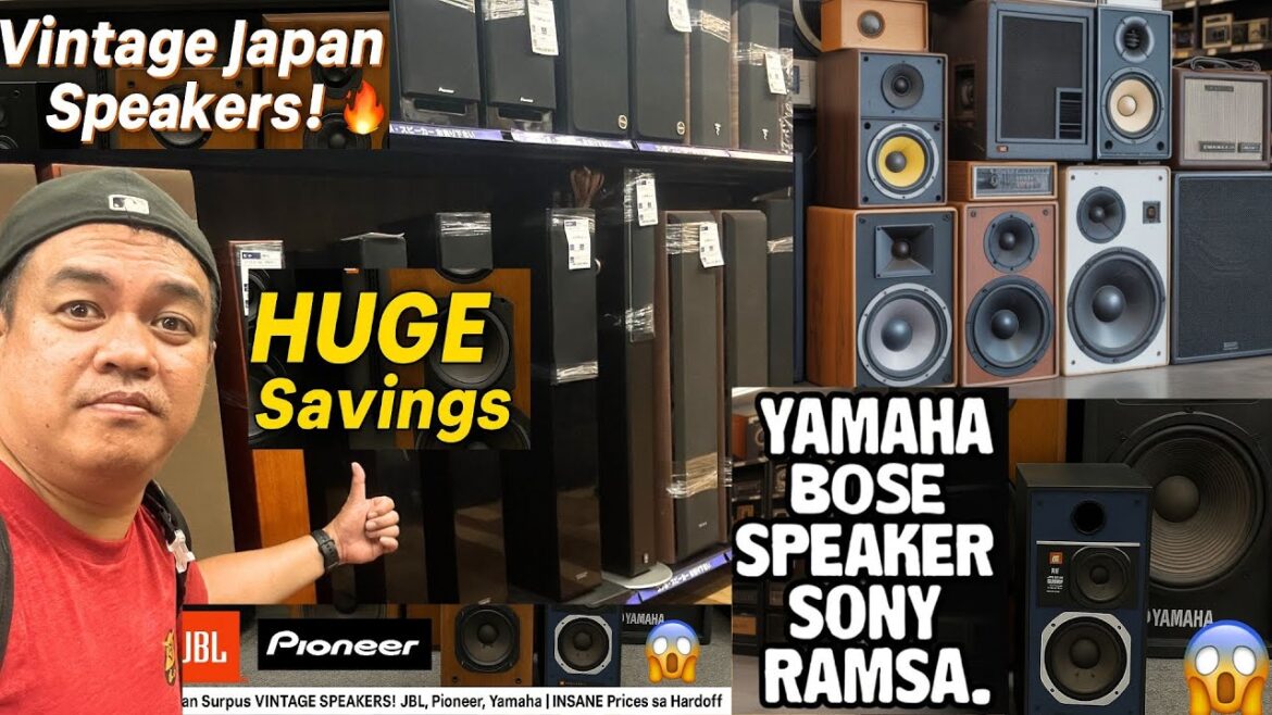 GRABE PRESYO Japan Surplus VINTAGE SPEAKERS! π JBL, Pioneer, Yamaha, Ramsa | HardOff Shizuoka π± GRABE PRESYO Japan Surplus VINTAGE SPEAKERS! π JBL, Pioneer, Yamaha, Ramsa | HardOff Shizuoka π±