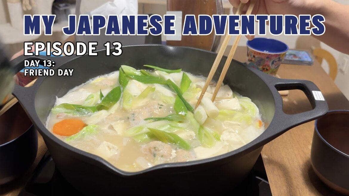 My Japanese Adventures Episode 13/Day 13: Nabe at Japanese Friend's Home in Tokyo!
