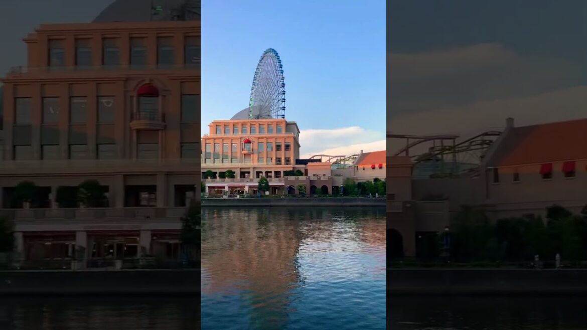 Minato Mirai #travel #blog #youtubeshorts #japan #fyp#minatomirai #yokohama #channelpages #landmark