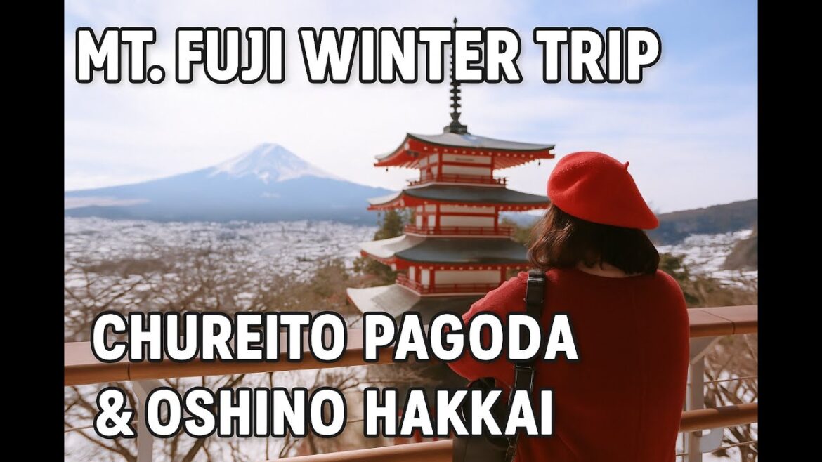 Visit Japan Iconic view: Tokyo to Mt. Fuji in Winter ❄️ Chureito Pagoda & Oshino Hakkai by Train. Visit Japan Iconic view: Tokyo to Mt. Fuji in Winter ❄️ Chureito Pagoda & Oshino Hakkai by Train.