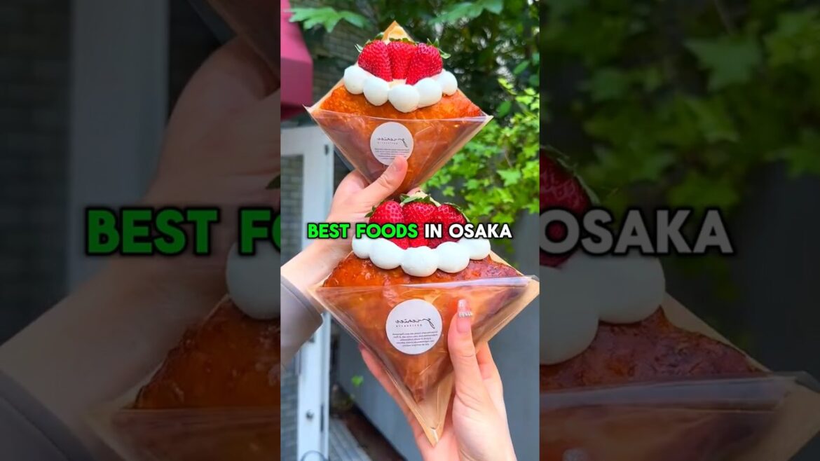 Must-try sweets in Osaka! π | Like & suscribe π Must-try sweets in Osaka! π | Like & suscribe π