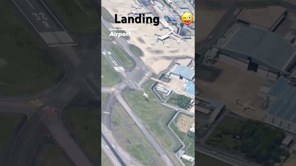 Landing Osaka airport 🛬✈️#gaming #gamtng #trending #trendingshorts #video