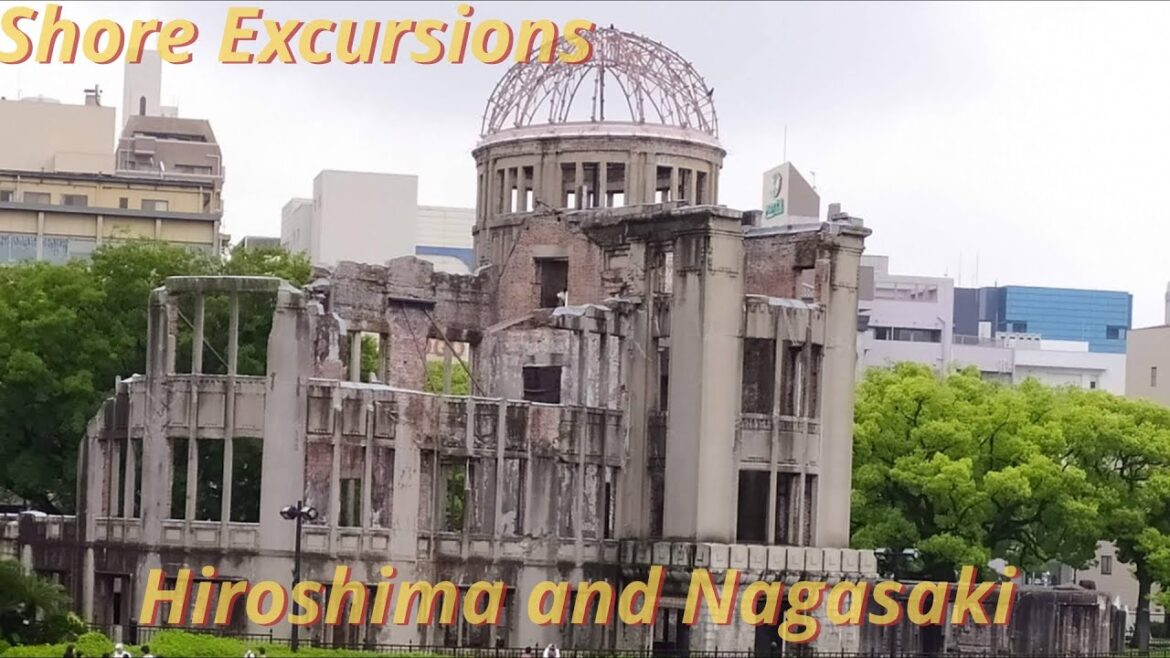Shore excursions in Hiroshima and Nagasaki, Japan, During our Cruise on Celebrity Millennium
