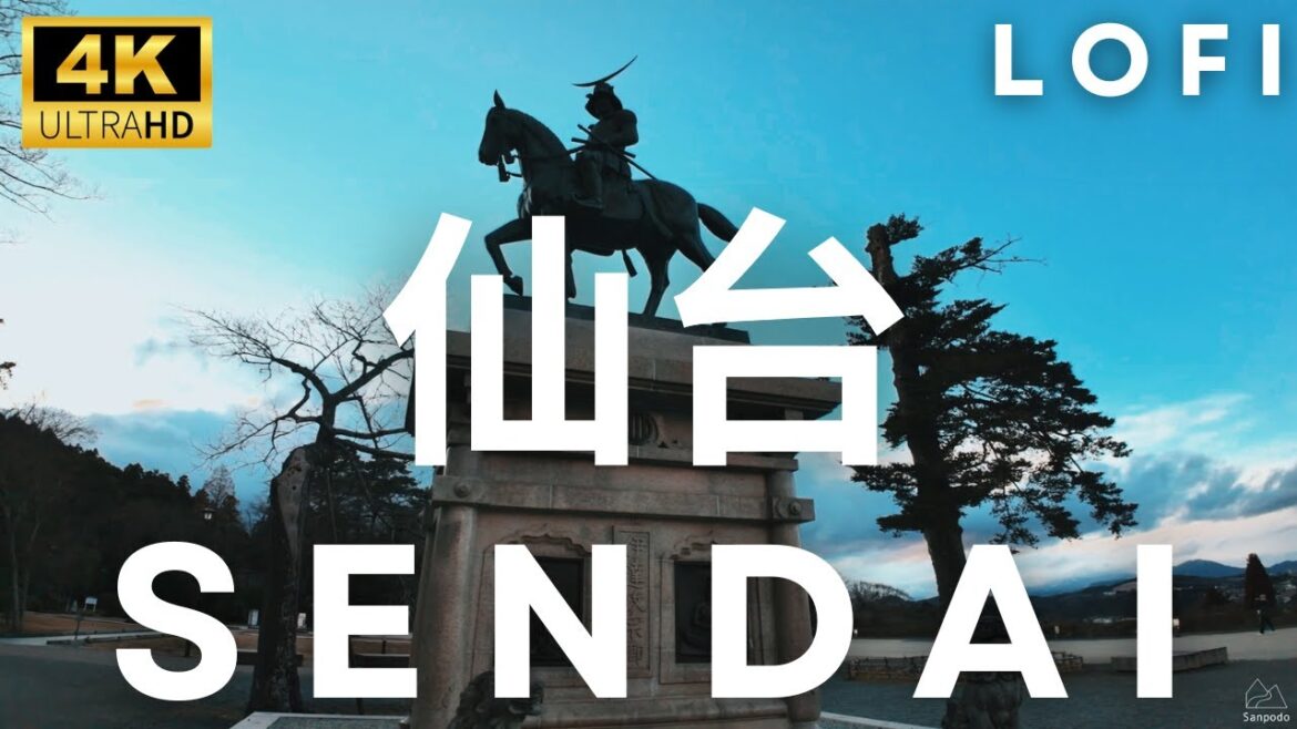 🚶🏻A Stroll in Sendai: Sendai Station, Zuihoden, Sendai Castle Ruins, Japan  | 4K Lofi