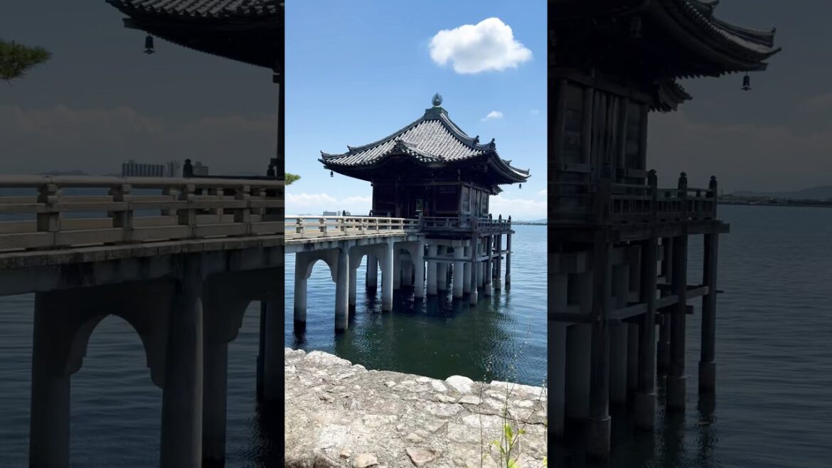 Mangetsu-ji Temple Uki-Mido (Floating Hall) #japan #japantravelguide #explorejapan #lakebiwa Mangetsu-ji Temple Uki-Mido (Floating Hall) #japan #japantravelguide #explorejapan #lakebiwa