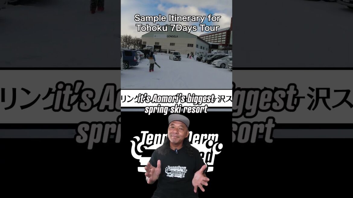 Tohoku Premium = 7 resorts, Aomori culture, Hakkōda powder. One crew only.