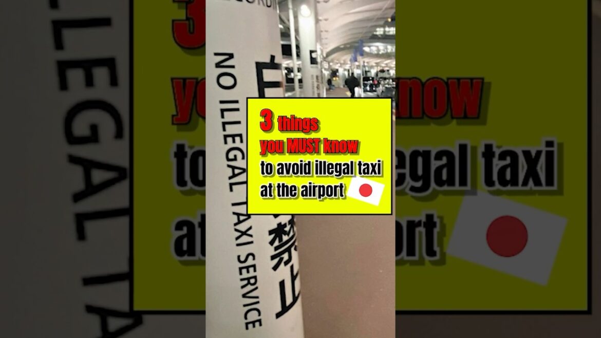 3 Ways to Spot ILLEGAL Taxis in Japan (Haneda & Narita) 3 Ways to Spot ILLEGAL Taxis in Japan (Haneda & Narita)