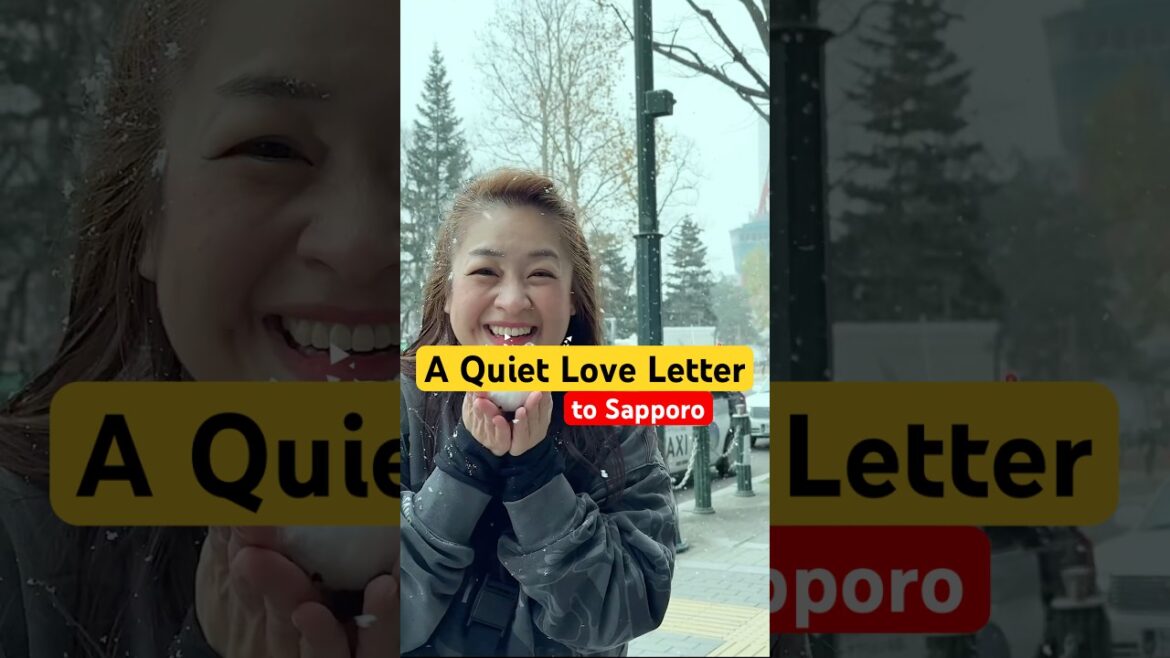 Sapporo Snow 🤍⛄🍰my love to the city