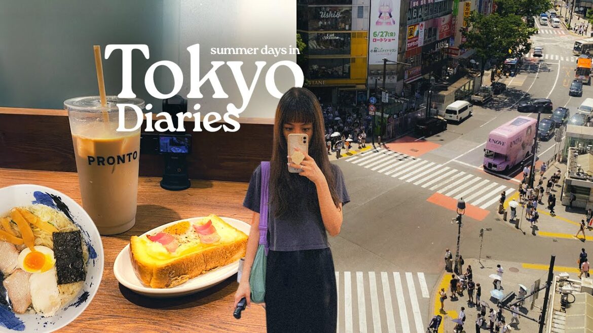 tokyo slow travel diary | cozy summer days in japan 🪻✨ tokyo slow travel diary | cozy summer days in japan 🪻✨