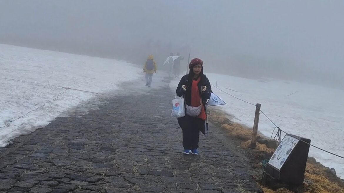 WALKING TOUR TRIP HIGHLAND BUS  ALPINE ROUTE ‼️ SALJU ABADI DI MURODO STATION