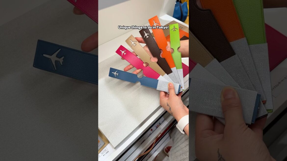 Unique travel souvenir to make in Tokyo! #souvenir #itoya #stationery