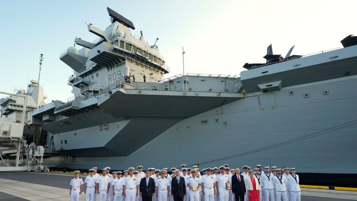 Japan says security ties with the UK at ‘a new level’ as aircraft carrier arrives in Tokyo Japan says security ties with the UK at 'a new level' as aircraft carrier arrives in Tokyo