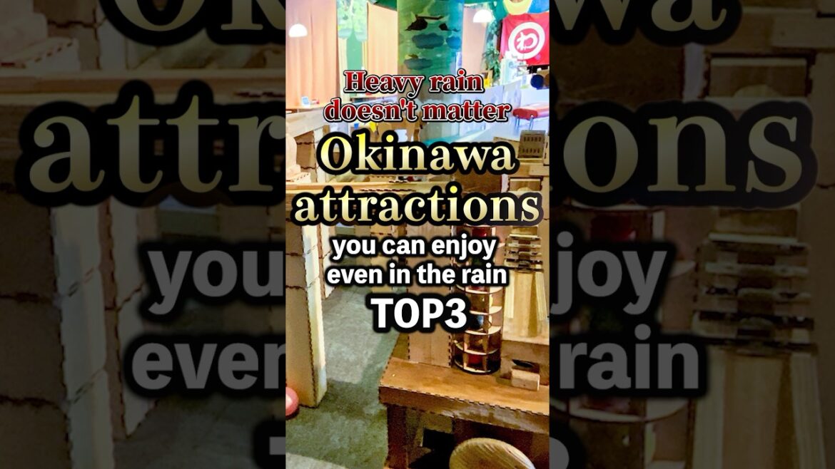 Heavy rain doesn’t matterOkinawa attractions you can enjoy even in the rainTop 3 Heavy rain doesn't matterOkinawa attractions you can enjoy even in the rainTop 3