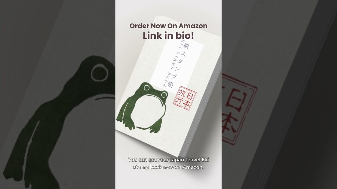 Best Japan Travel Journal for Stamp Collectors! | Travel