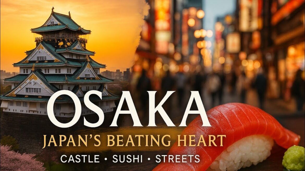 π― Osaka, Japan β From Osaka Castle to Sushi Streets | Cinematic Travel π― Osaka, Japan β From Osaka Castle to Sushi Streets | Cinematic Travel