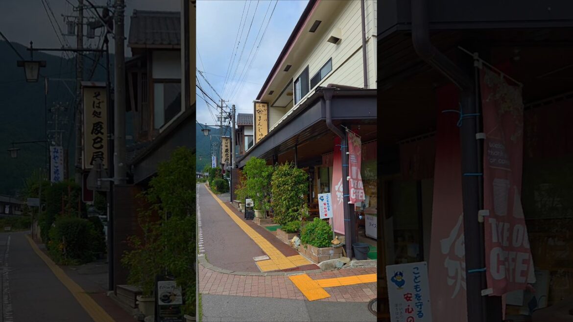 Nothing beats the simple beauty of a Japanese mountain town. #hotsprings #japan #naganojapan