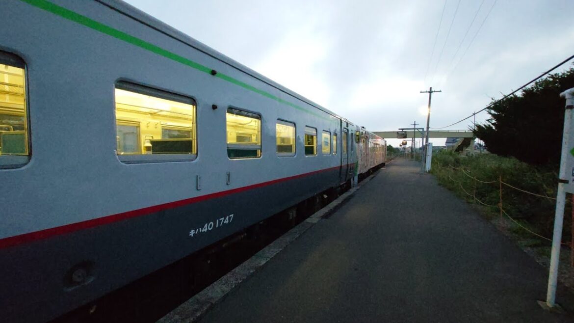 JR北海道・日高本線 キハ40形気動車の旅②　苫小牧から鵡川へ