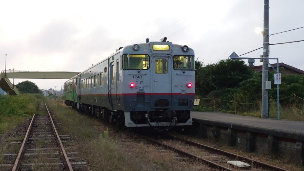 JR北海道・日高本線 キハ40形気動車の旅③　鵡川から苫小牧へ