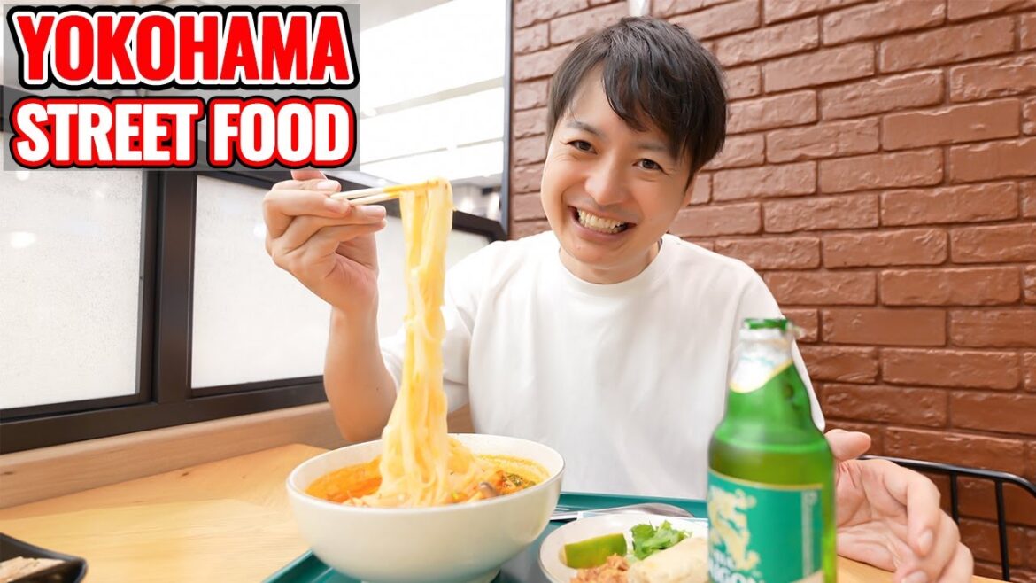 Yokohama China Town Street Food Adventure! Redbrick Warehouse and Local Shopping Mall Tour Ep.594 Yokohama China Town Street Food Adventure! Redbrick Warehouse and Local Shopping Mall Tour Ep.594