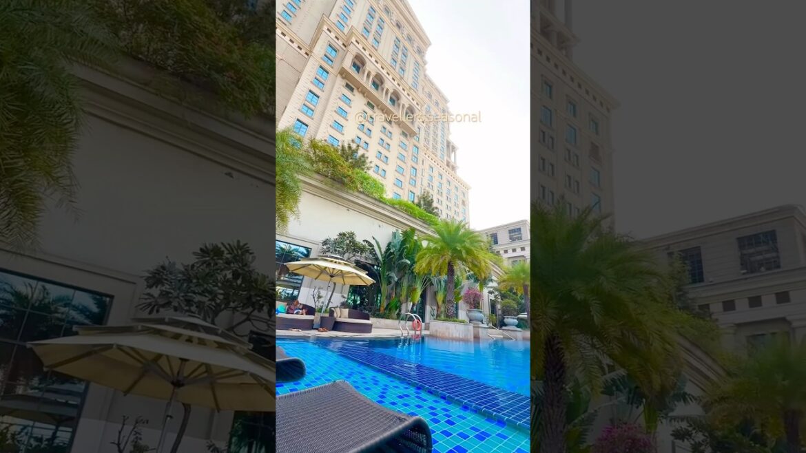 📍ITC Royal Bengal pool experience || 5 🌟 star hotel in Kolkata 🏊  🏦