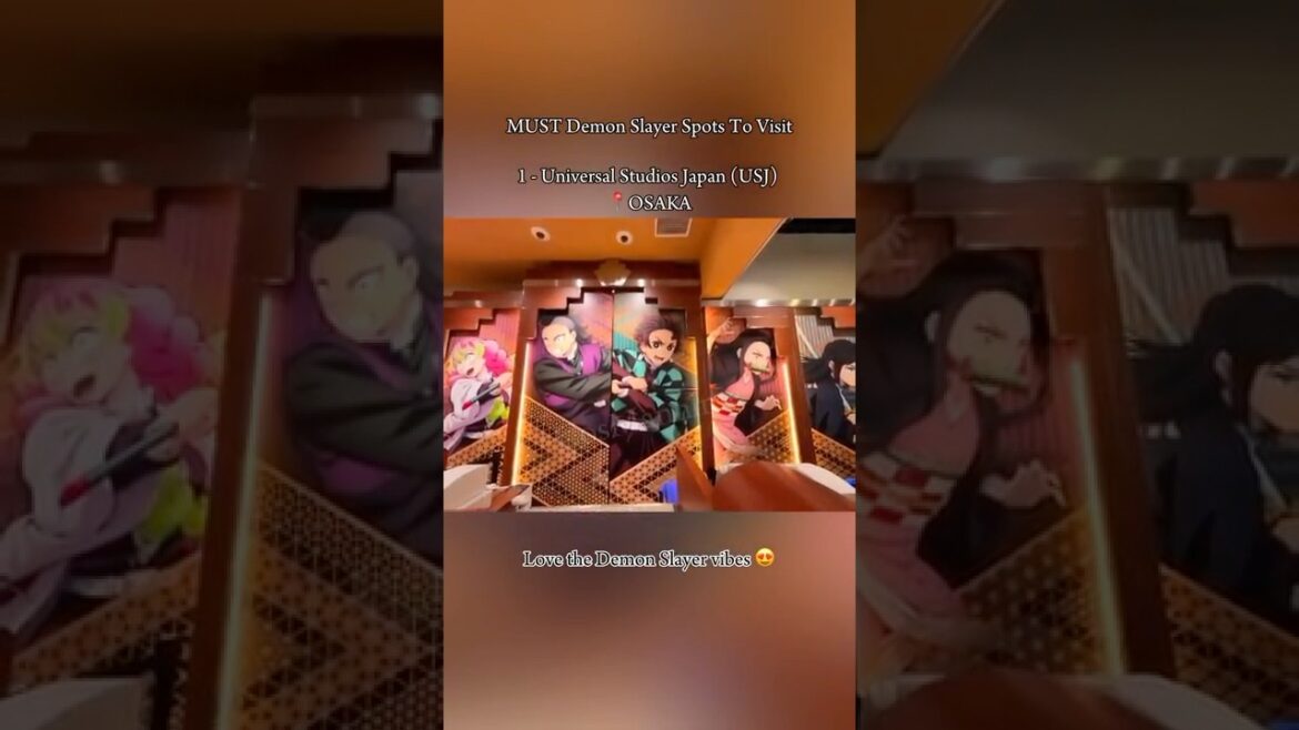 Dream Places for Demon Slayer Fans 🇯🇵 #demonslayer #kimetsunoyaiba #鬼滅の刃 #usj #osaka Dream Places for Demon Slayer Fans 🇯🇵 #demonslayer #kimetsunoyaiba #鬼滅の刃 #usj #osaka