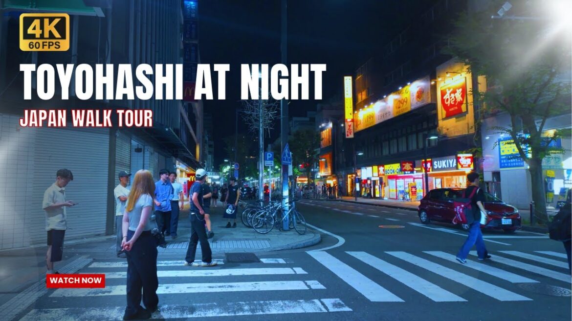 ๐ Night Walk in Toyohashi City Japan | Silent Walking Tour ๐ Night Walk in Toyohashi City Japan | Silent Walking Tour