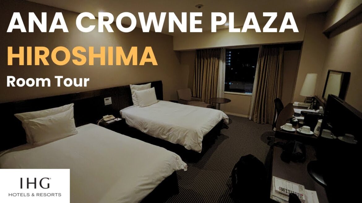 ANA Crowne Plaza Hiroshima Room Tour | Standard City View Room ANA Crowne Plaza Hiroshima Room Tour | Standard City View Room