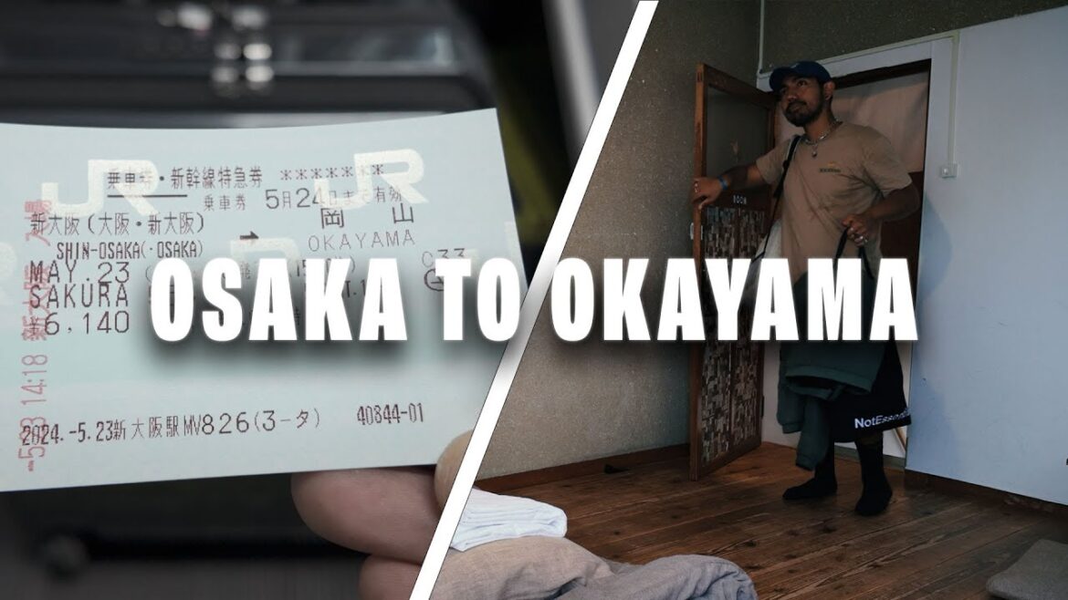 Travel Day in Japan Osaka to Okayama π Travel Day in Japan Osaka to Okayama π