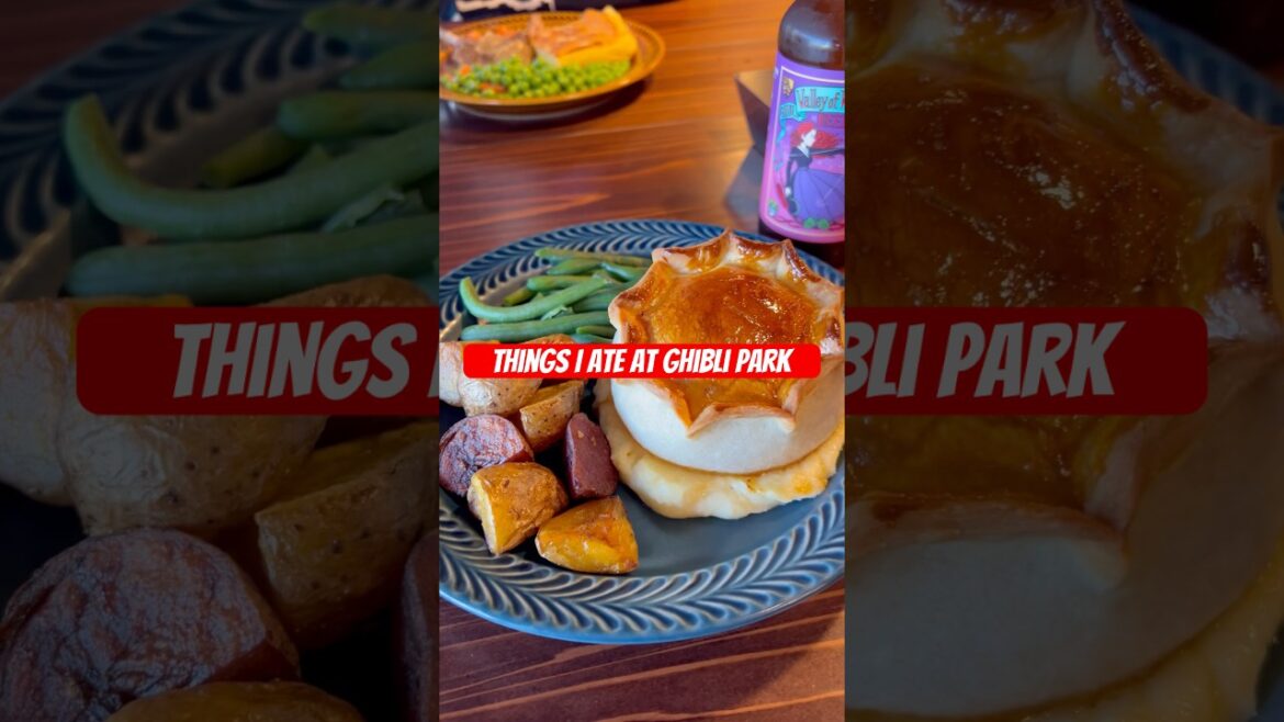 Things I Ate at Ghibli Park in Japan