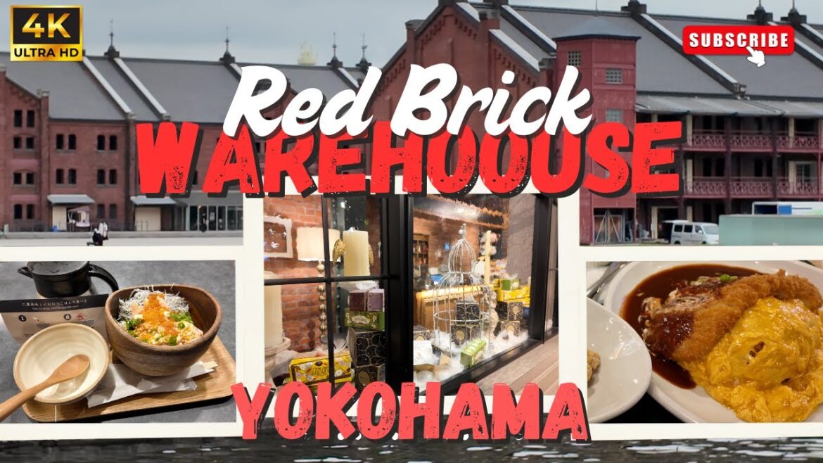 😳 RED BRICK WAREHOUSE YOKOHAMA WALK TOUR 4K! 🇯🇵 #travel #japan #nhedtv